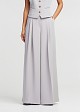 Pleated wide leg pants