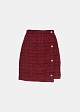 Mini skirt tweed