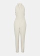 Jumpsuit with V neckline