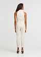 Jumpsuit with V neckline