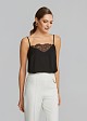 Lingerie top with lace