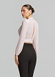 Long sleeve blouse in decorative chains