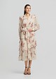 Rochie cu print și decolteu în V