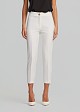 Cigarette trousers in elastic waist