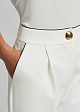 Crepe chinos in contrast