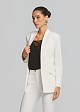 Slim blazer decorated with seams