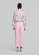 Printed shirt with a satin look