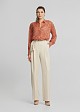 Jacquard mousseline shirt